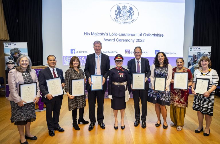 Oxfordshire Lord-Lieutenant Awards 2022