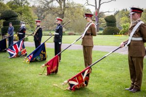 Army Cadets are Banner Bearers for the Coronation of HM King Charles IIII