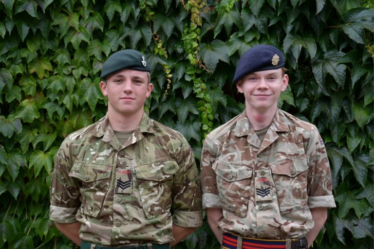 Army Scholarship Success for Abingdon CCF Cadets