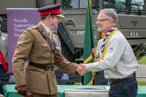 Surrey Scouts Sign Armed Forces Covenant
