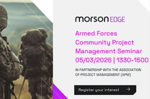 Morson Group/British Army virtual Project Management Insight Event