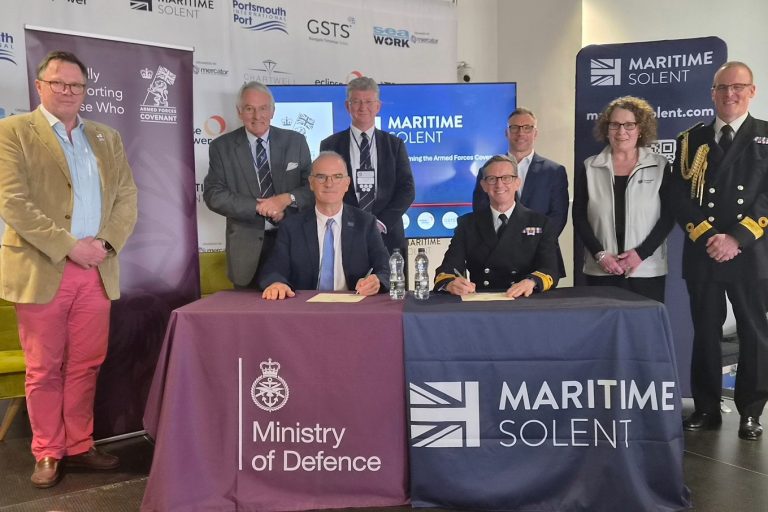 Maritime Solent and White Ensign Association launch collaboration on UK’s first Military-to-Maritime Pathway