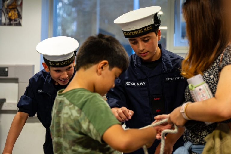 Woking Sea Cadets showcase skills at Royal Naval Parade