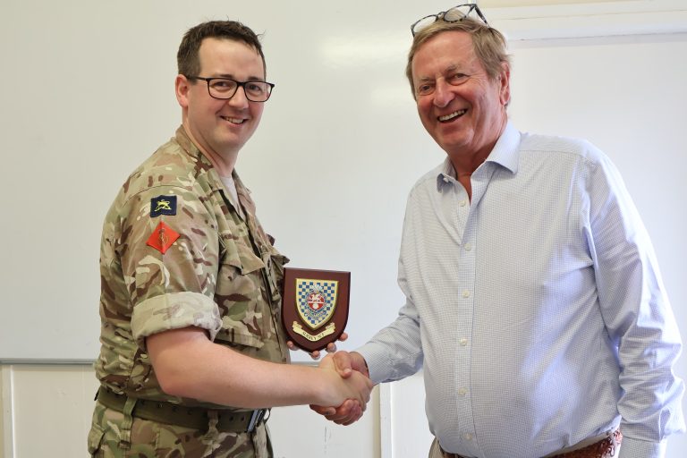 HM Lord-Lieutenant of Surrey Visits Surrey Army Cadet Force’s Annual Camp